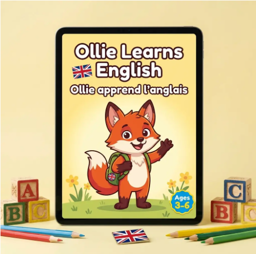 Ollie Learns English – Ollie apprend l'anglais 🦊